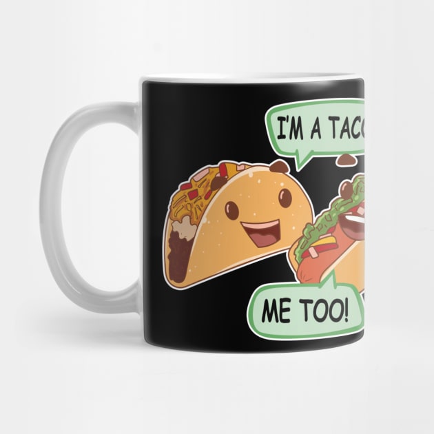 Funny Kawaii Taco and Hot Dog Claims to Be a Taco by belownormal